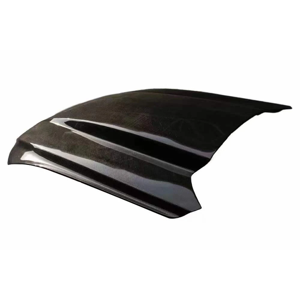 Carbon Fiber Fibre Front Engine Bonnet Hood Vented For Ford Mustang 2015-2017 cowl