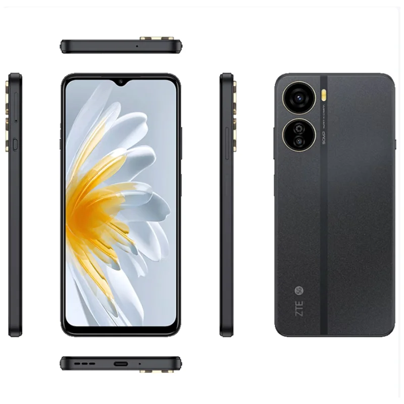 ZTE Yuanhang 3D 5G الهاتف الذكي Unisoc T760 6.58 "IPS 3D FHD + 120 هرتز شاشة 4500 مللي أمبير بطارية 33 واط شاحن AI ترجمة أندرويد 13