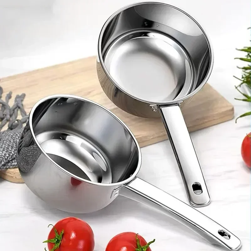 Stainless Steel Non-stick Pan Noodle Pot Kitchen Accessories Milk Pot Aluminum Pot Tableware Pan Home Cooking Tools Cookware