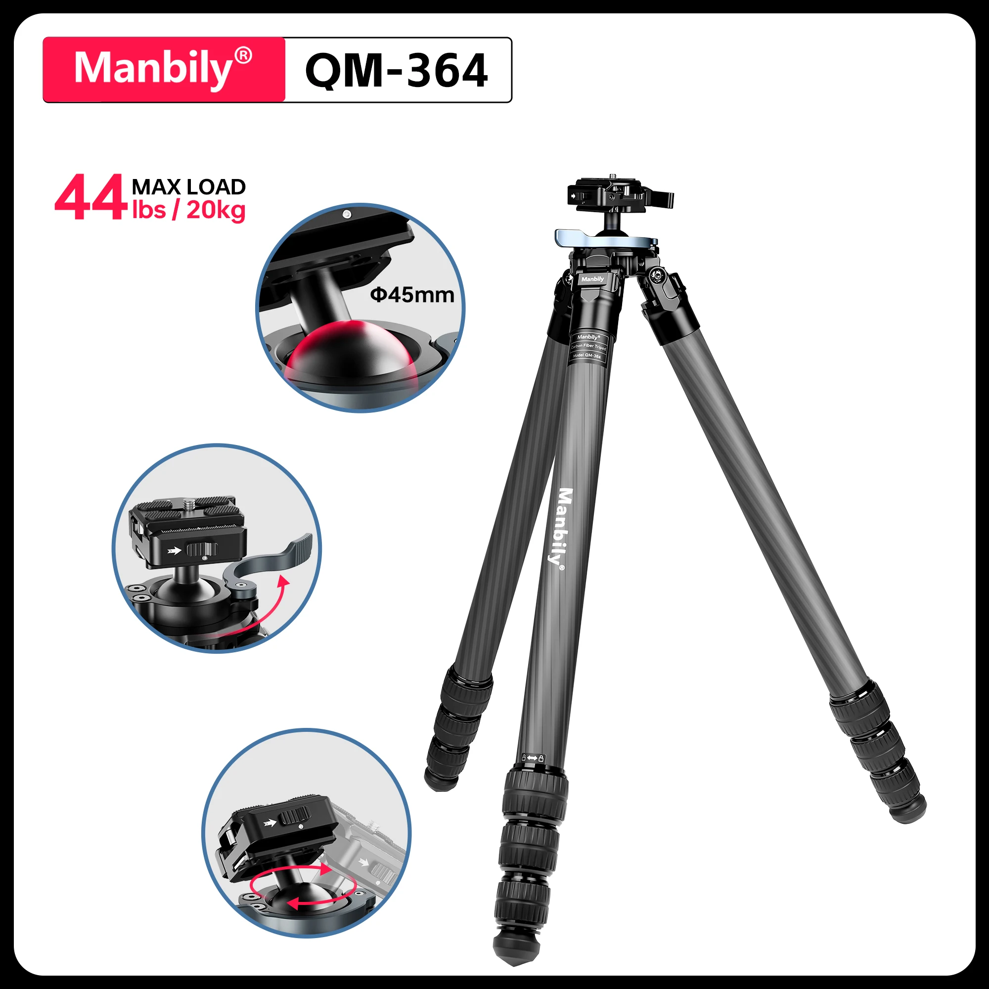 Manbily QM-364 Carb… - image