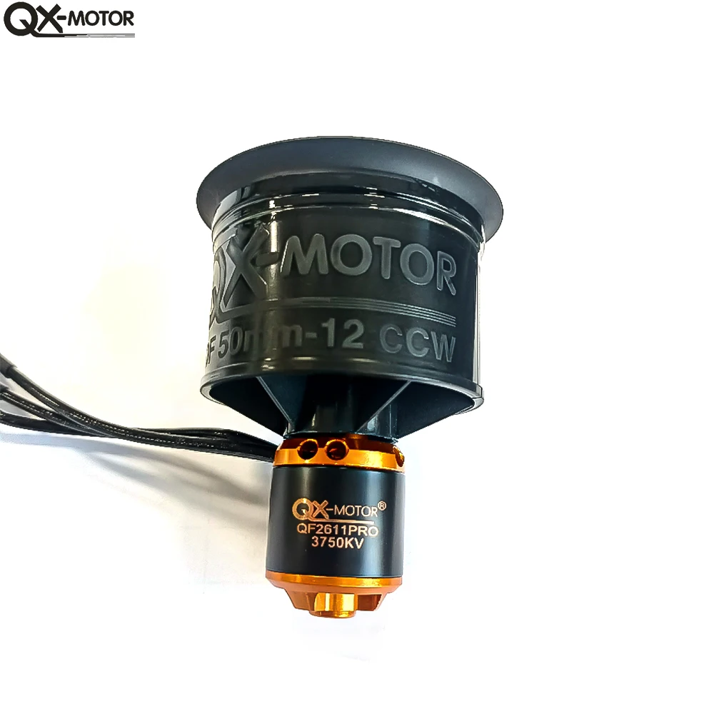 QX-MOTOR 50 mm EDF 12 bladen kanaalventilator QF2611 3300/4000/4600/5000KV CW/CCW borstelloze motor voor afstandsbediening speelgoedonderdelen