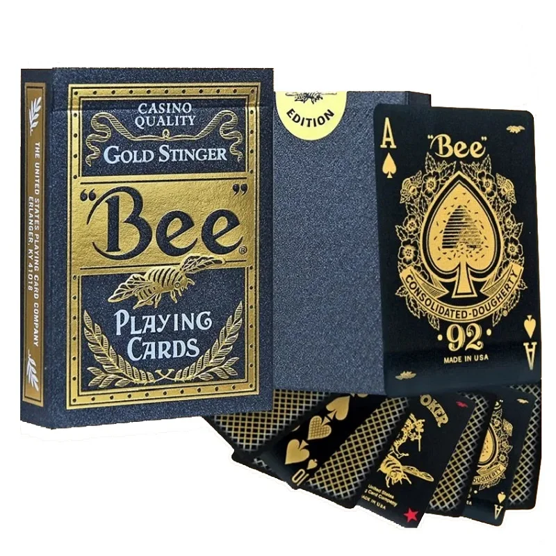 Bee Gold Stinger Playing Cards Deck Magic Cards Magic Tricks