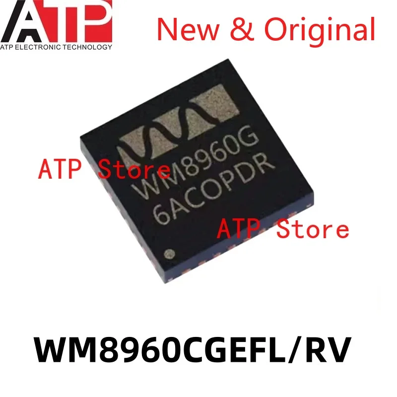

5 шт. WM8960CGEFL/RV WM8960G QFN-32 стерео аудио частотный кодек чип встроенный чип IC оригинальный инвентарь