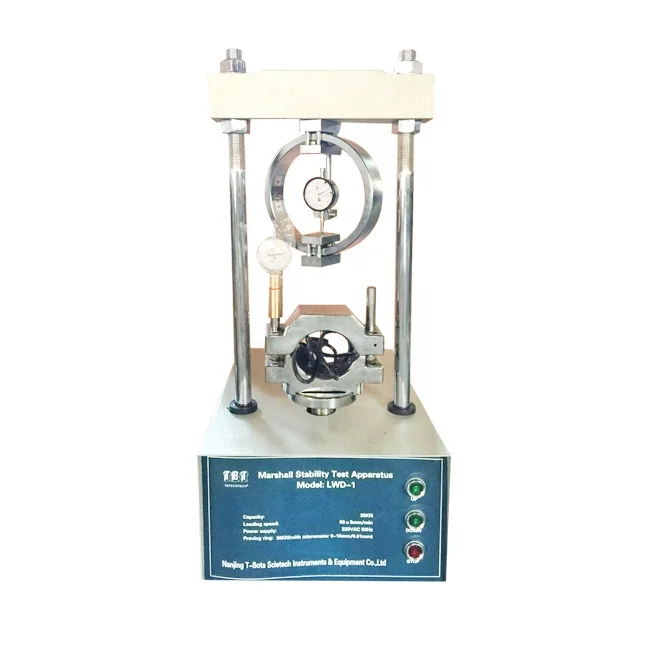 

TBTMWD-1 Lab Asphalt Marshall Compression Machine Automatic Marshall Stability Tester