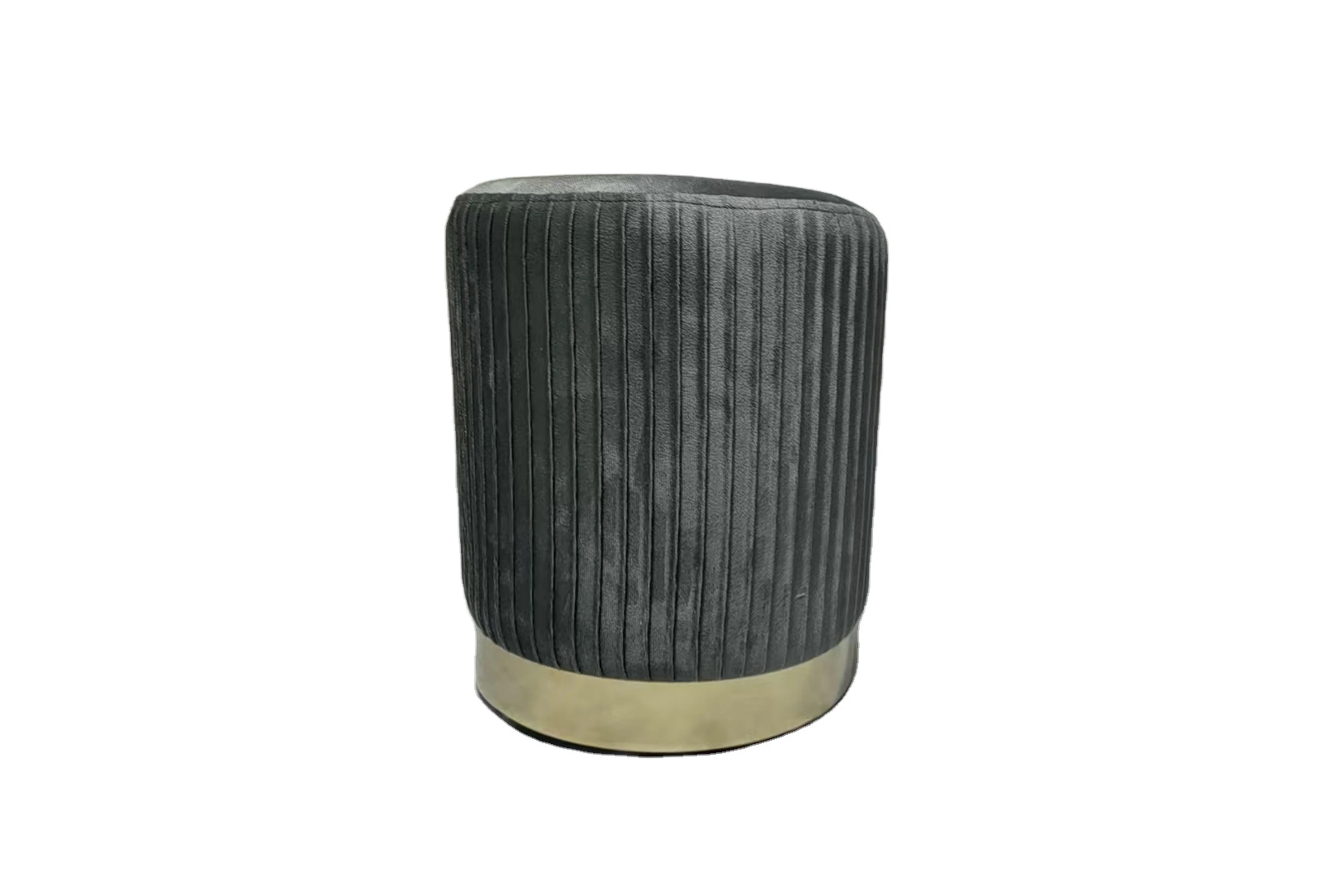 Modern Luxury Round Low Dressing Stool for Bedroom and Living Room for Makeup and Home Office