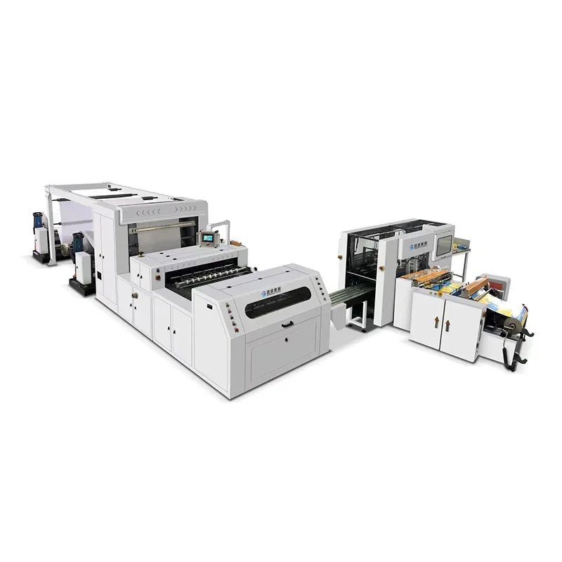 YG A1 A2 High Quality CNC Paper Cutting Manufacturing Production Line PLC Control A3 A4 Size Paper Cutter and Packing Machine