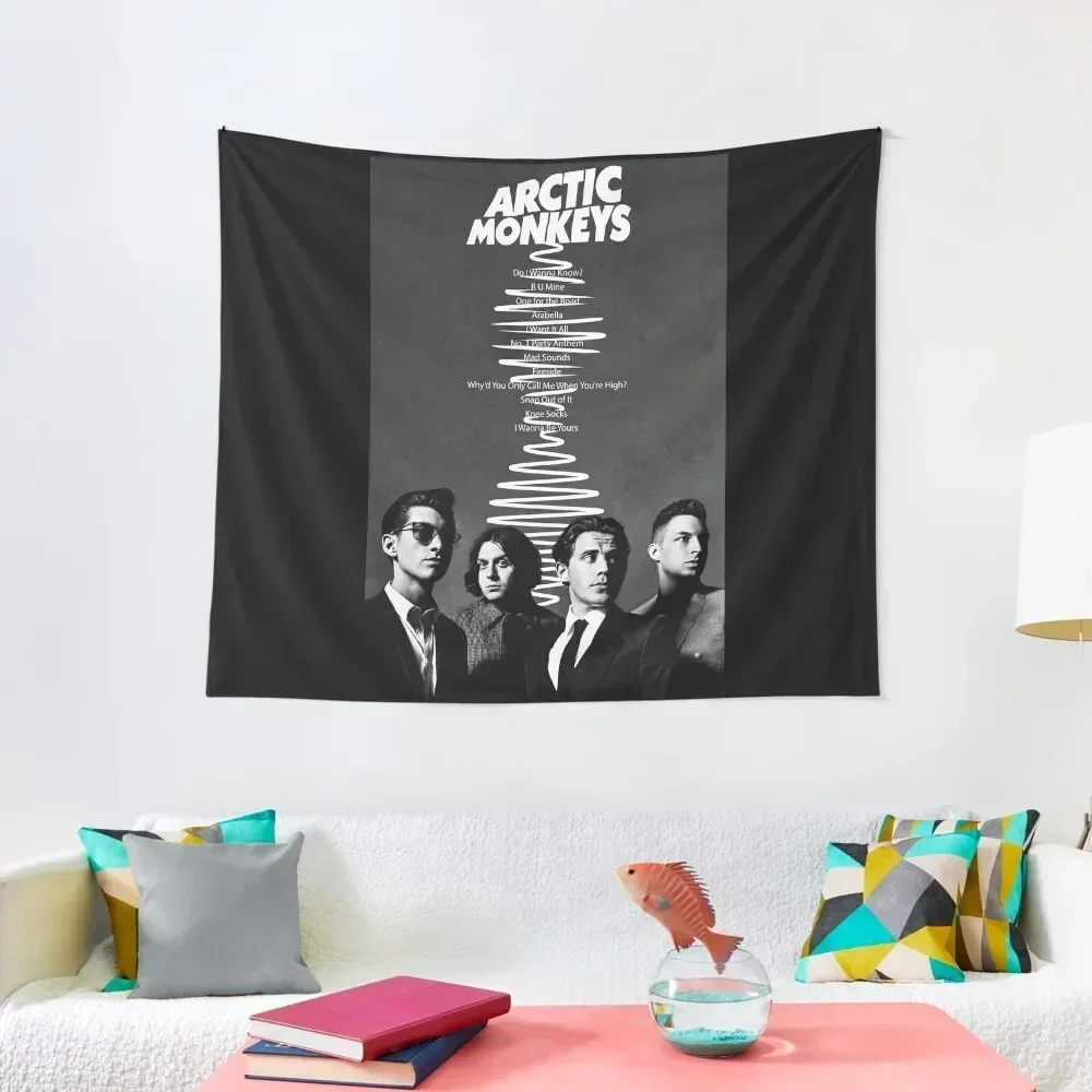 Death Ramps, Arctic Monkey's T-Shirt, Arctic Monkey's Poster, Arctic Monkey's Sticker Tapestry Wall Hanging Tapestry