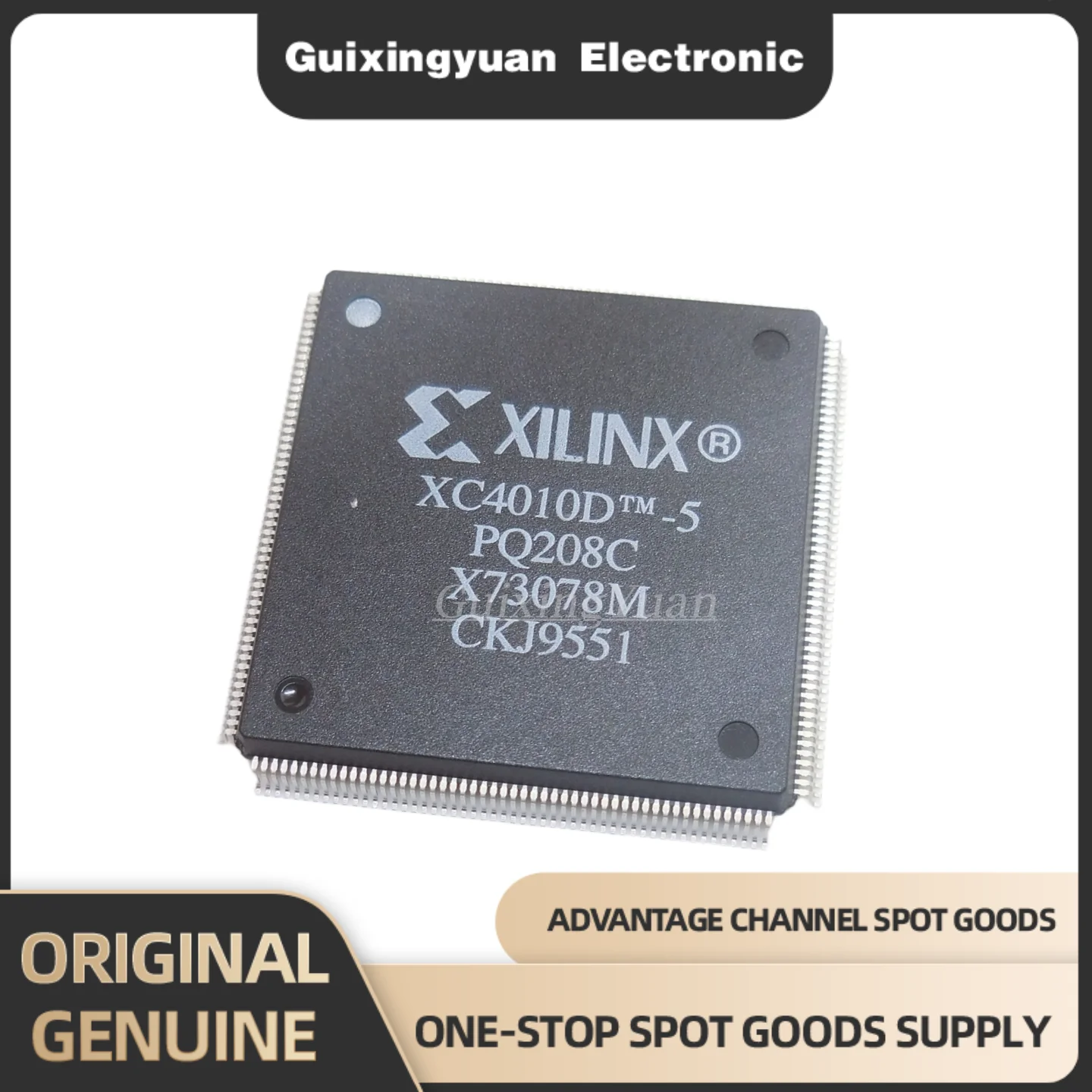 

[1PCS] 100% New XC4010D-5PQ208C QFP Chip