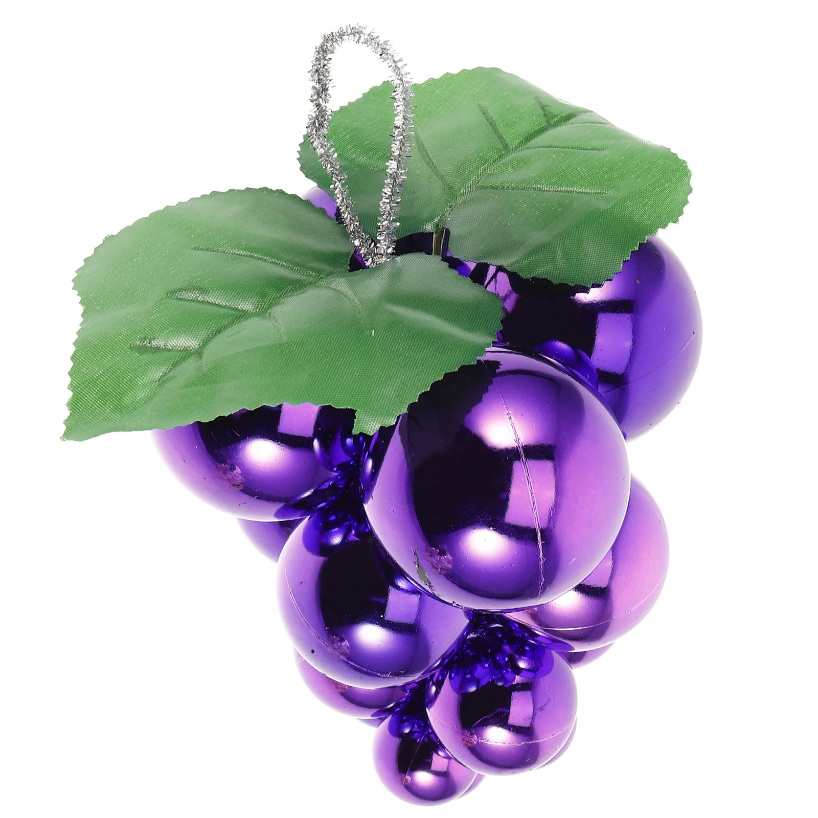 

Hanging Decors Christmas Ball Decoration Grape Ornaments Artificial Fruit Purple Plastic