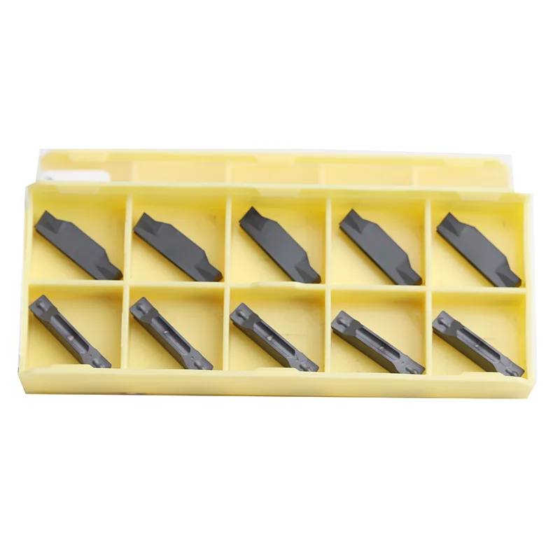 10pcs TDC200 TDC300 TDC400 TDT300 TDT400 LF6018 Carbide Insert CNC Grooving Blade DESKAR Lathe Metal Cutter Turning Tools for M.