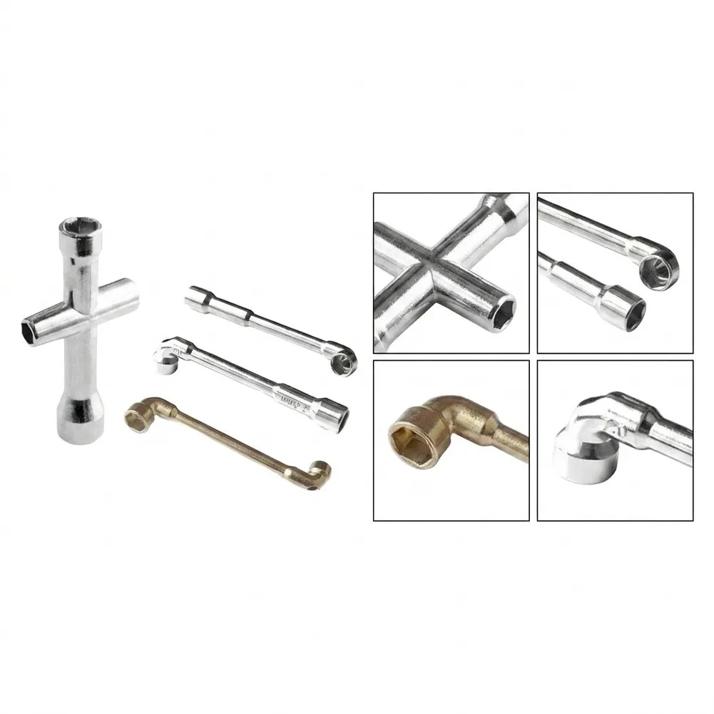 Compact Titanium Steel For Mini Socket Wrench for Phillips Drive M2 M2.5 Nuts Includes Multiple Socket Types for Use