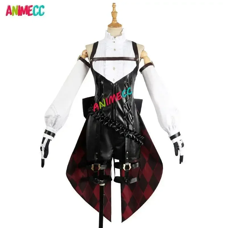 CosplayANIMECC في المخزون XS-2XL ليني تأثيري حلي شعر مستعار Genshin تأثير فونتين الساحر أنيمي لعبة هالوين ملابس الحفلات ل