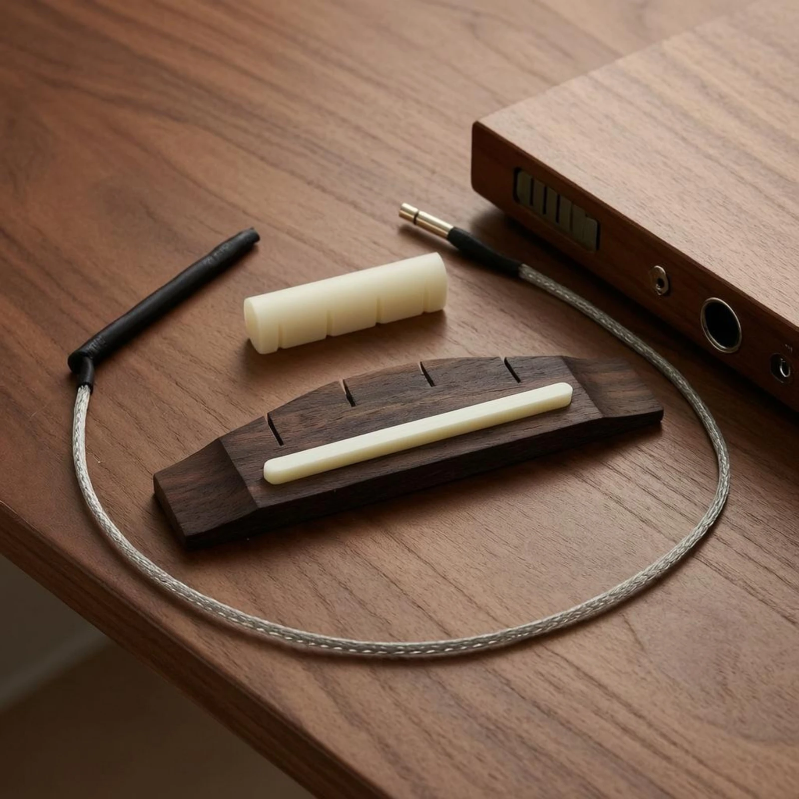 Ukulele Bridge Set ABS Ukulele - Ukulele Beginner Kit 评论和价格