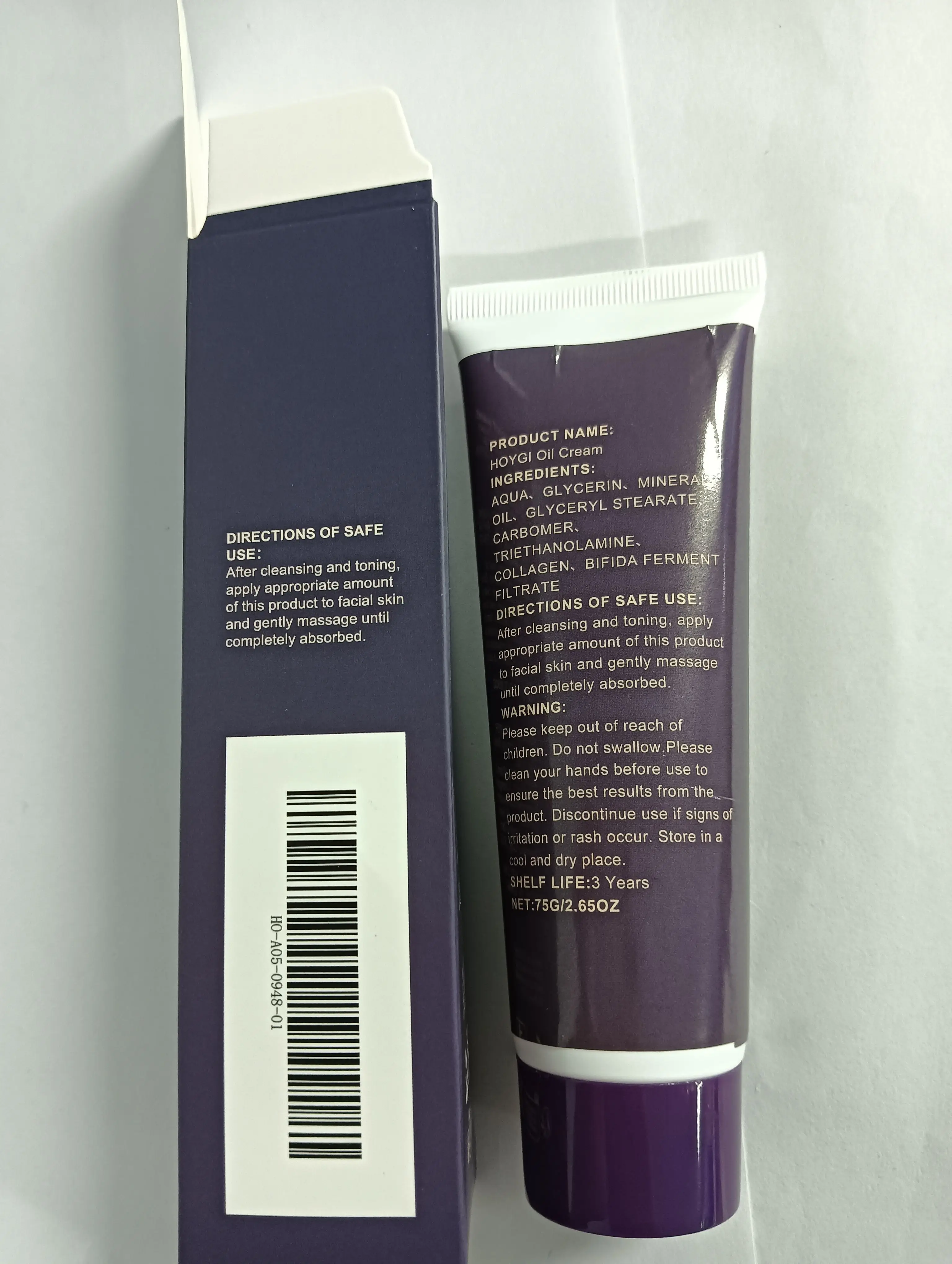 Olicream Collagen Wrinkle Cream - Anti-Aging Face Moisturizer to Smooth & Firm Skin - 75ml