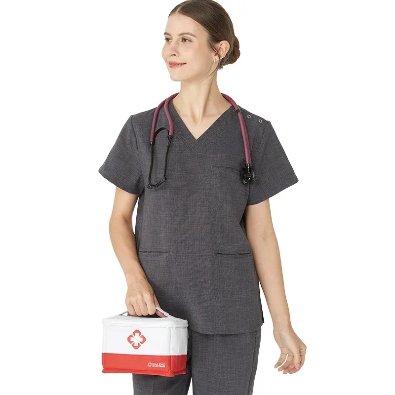 Women‘s Nursing Uniforms Medical Scrubs Veterinary Healthcare Clothing Breathable Pediatric Nurse Uniforms