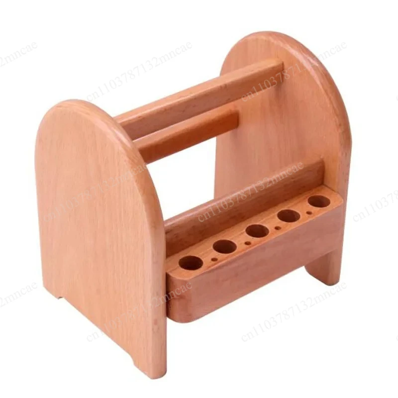 

Holds 5 Pliers And 5 Screwdrivers (Tools Not Included) Solid Wood Tool Organizer Stand for Eyeglasses