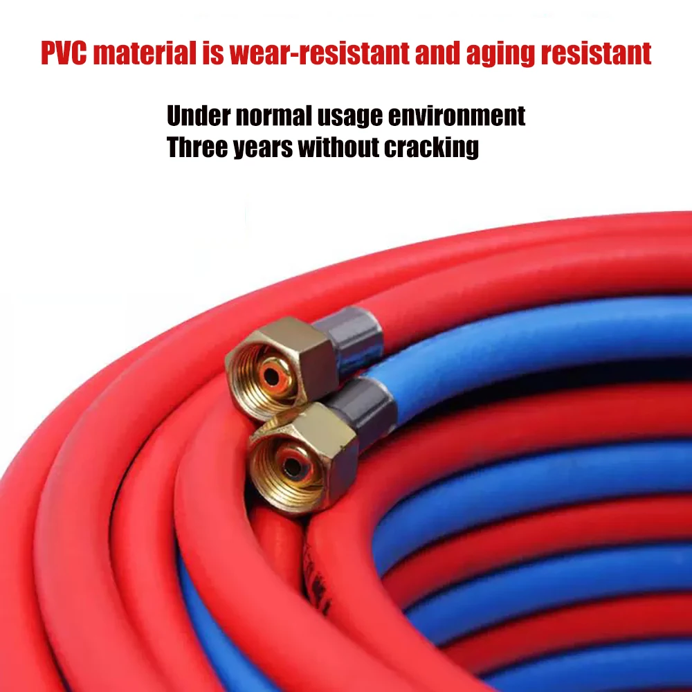 

ID8X14 мм кислородная ацетиленовая двухцветная трубка, соединенная кислородно-кислородная трубка высокого давления, сварочный и режущий пистолет, режущий пистолет, газовая резка