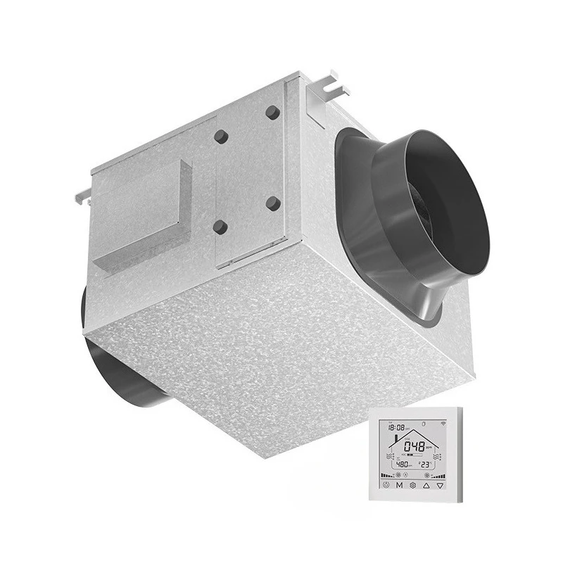 Galvanized steel room ventilation fans, household and hospital/school ventilation systems, with fresh air