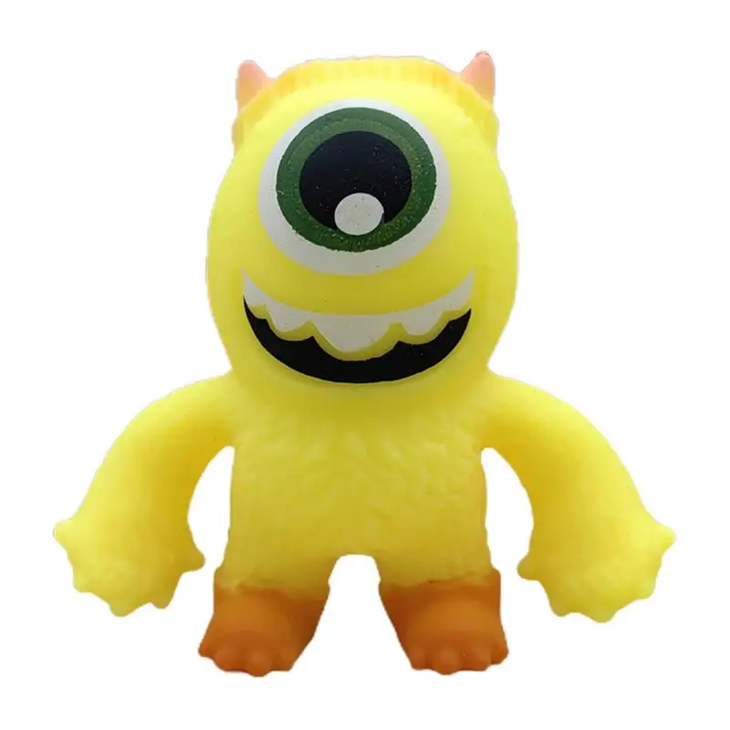 

Animal Stress Toy High-Elastic Stretchable Squeeze Toy With 1 Glaring Eye Fun Squeeze Dough Ball Sensory Stress Relief Cute