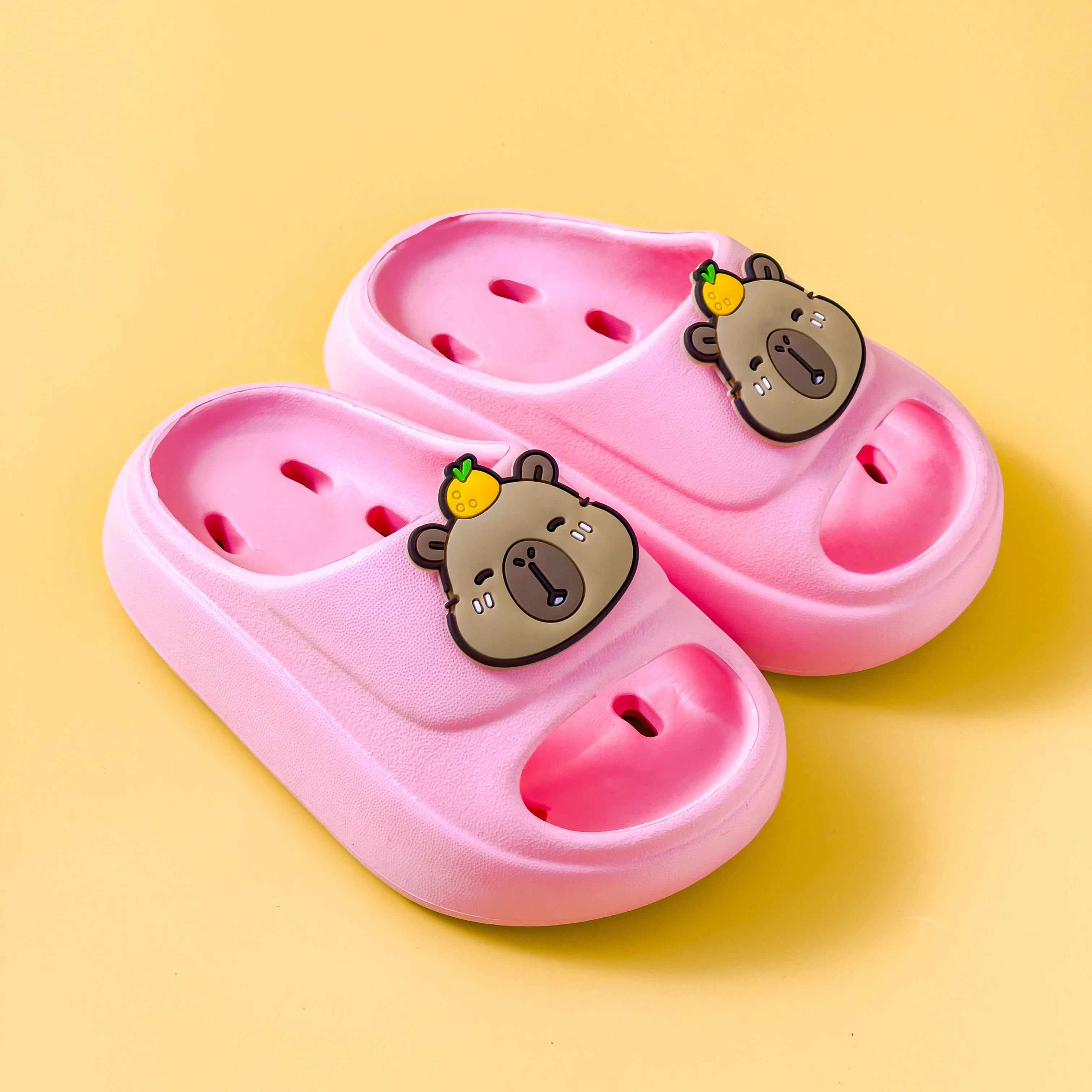 

Summer adult children's slippers, outdoor bathroom slippers, indoor baby slippers, cartoon children's cartoon slippers