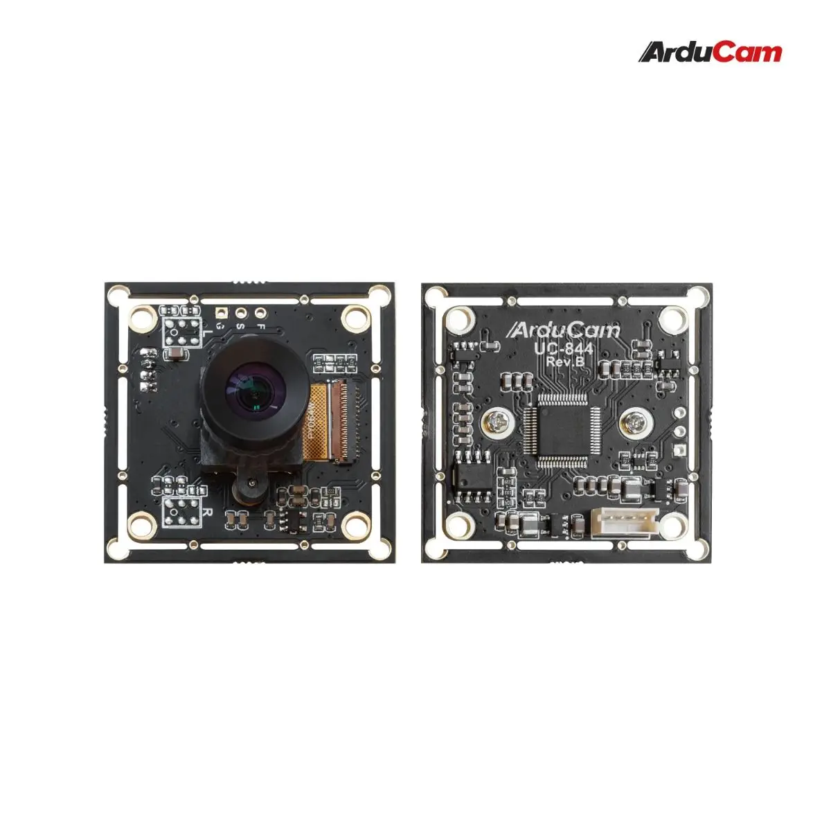 Arducam 2MP OV2311 Global Shutter Monochrome USB Camera Board With Low Distortion M12 Lens Without Microphones