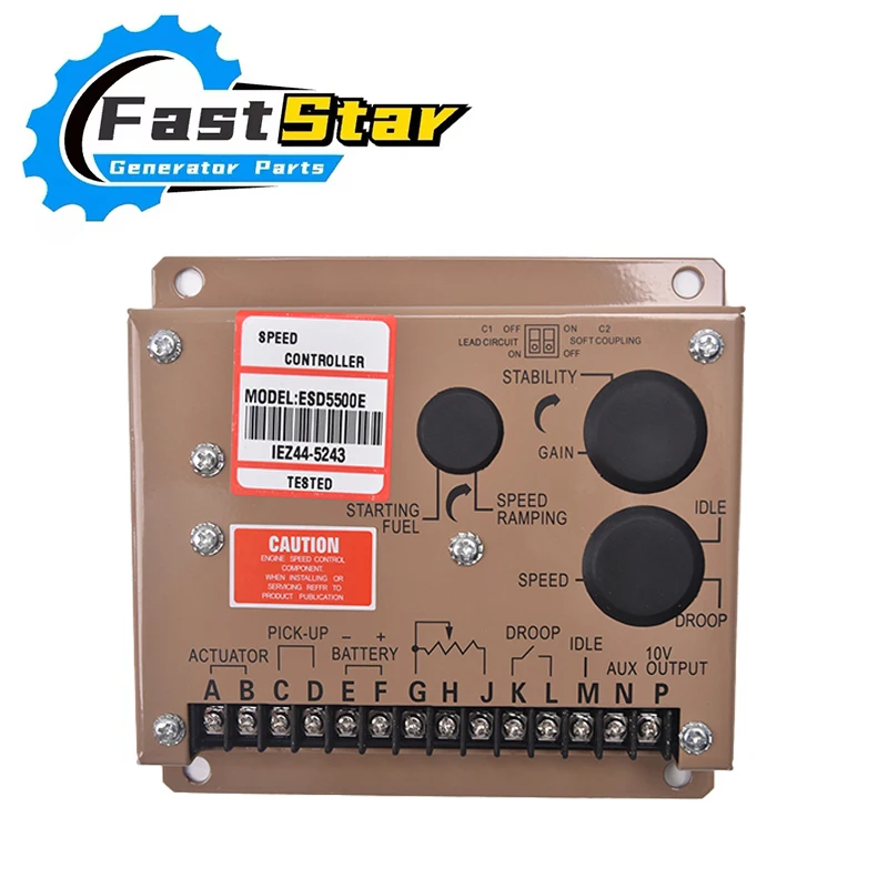 Kit Xeon Electronic Engine Speed Controller Governor ESD5500E ESD5500 Generators Genset Parts Generator Voltage Regulator