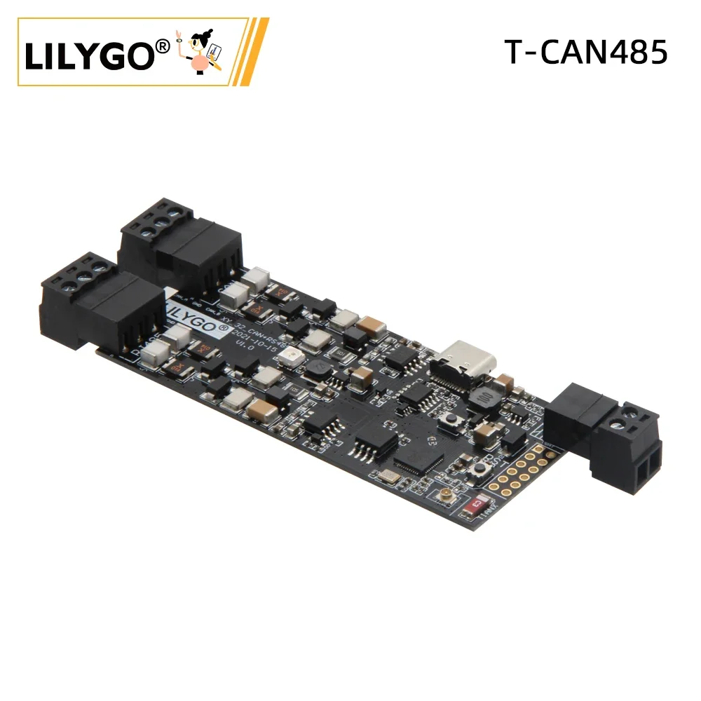 LILYGO ®   Module de développement TTGO T-CAN485 ESP32 CAN RS-485 avec prise en charge de la carte TF, Wi-Fi, Bluetooth, pour la commande sans fil IoT par les ingénieurs