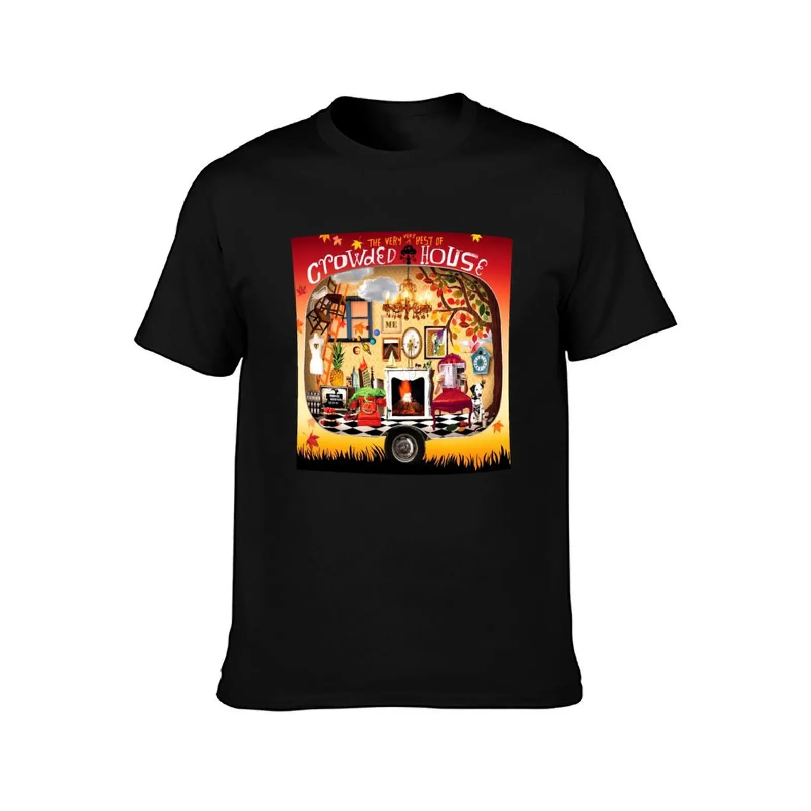 Crowded House - The Best Australian Band T-Shirt Quick Dry Light Sports T-Shirt
