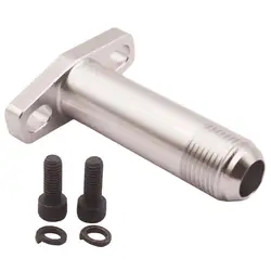 Billet Alumimum Turbo Oil Return Drain Flange -10 AN For  GT28GT30 GT35 Turbo Oil Drain Return Flange