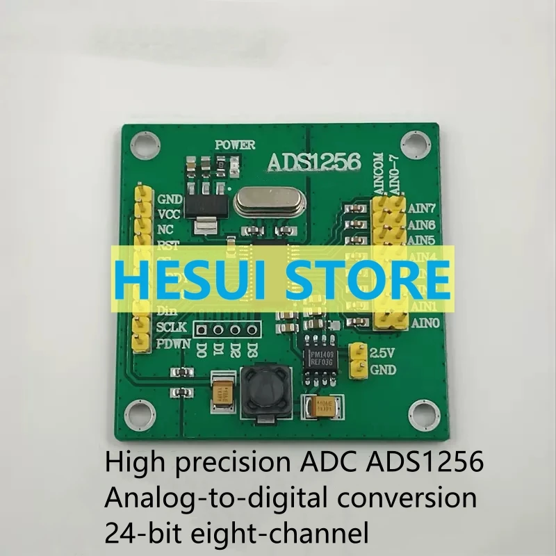 High precision ADS1256 analog-to-digital conversion 24-bit eight-channel