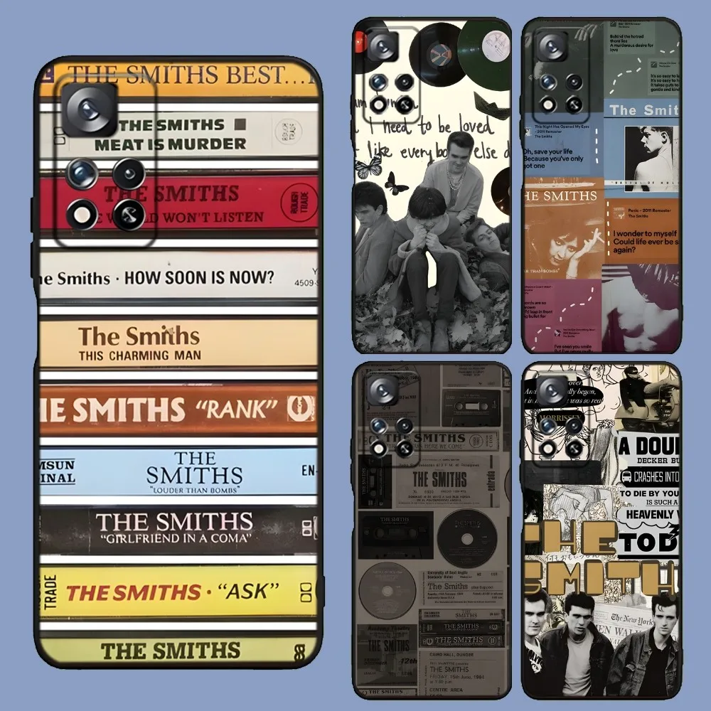 

The Smiths Band Phone Case For Samsung Galaxy A13,A21s,A22,A31,A32,A52,A53,A71,A80,A91 Soft Black Cover