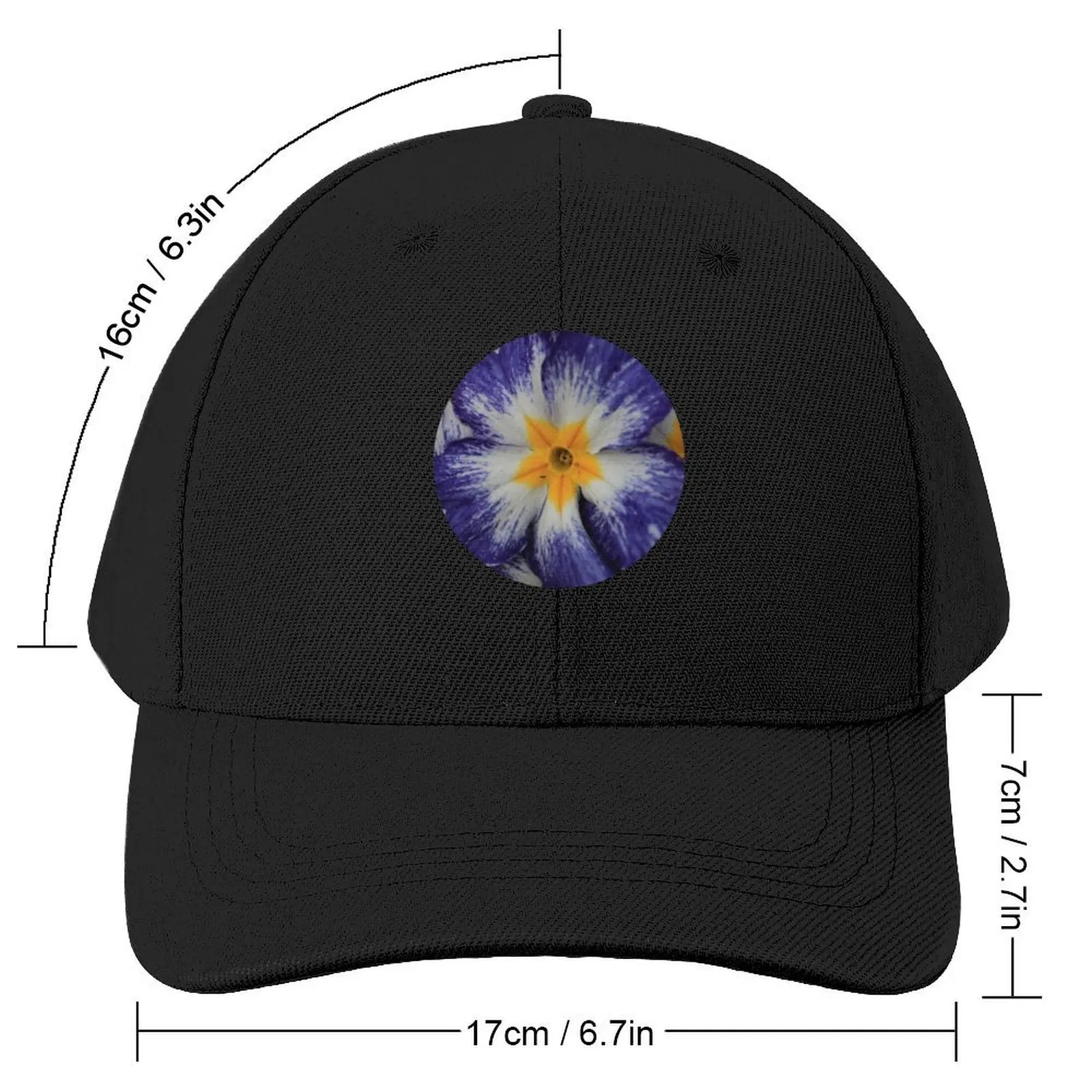 Primula Vibrant Baseball Cap Beach Golf Wear Streetwear Hats Man Women's