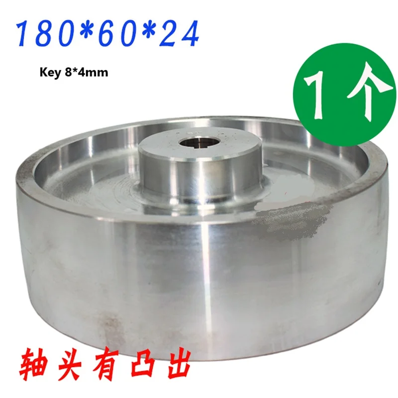 1pcs-od180-w60-id24mm-fully-aluminum-active-wheel-for-belt-machine-knife-grinder