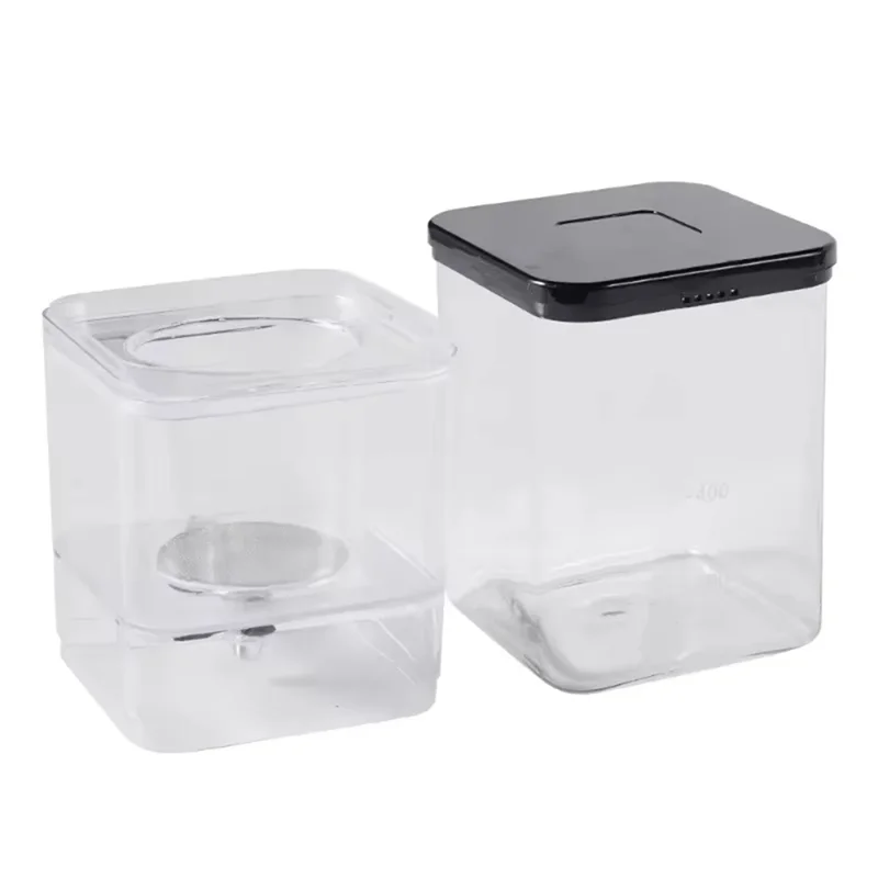 

AAAF Large Capacity Ice Drop Coffee Maker, Home Cold Brew Drip Coffee Pot, Ice Water Extraction, Glass Cold Dripper