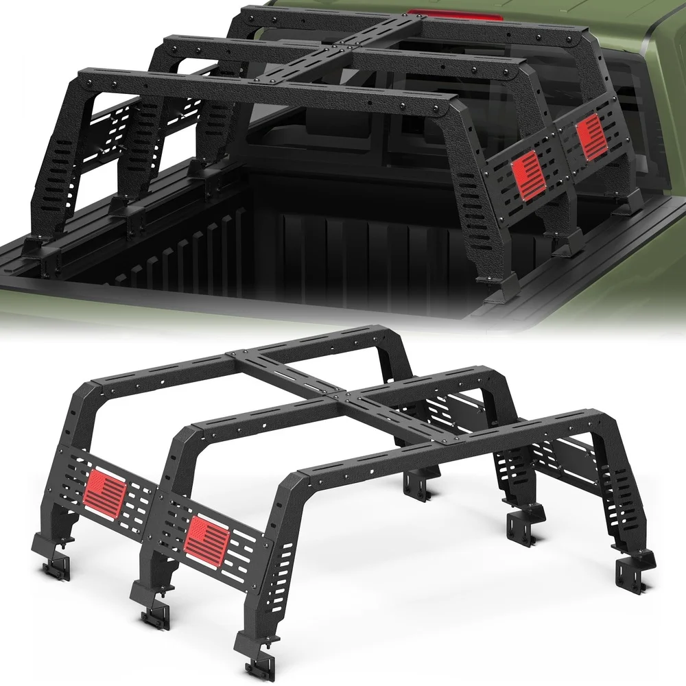 Truck Bed Rack for Toyota Tacoma 2005 2025 & Tundra 2014 2025 22.5