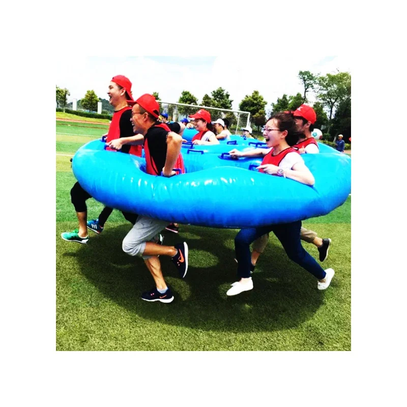 Fun sports props inflatable 8 xian across the sea racing equipment group project activities expansion training equipment