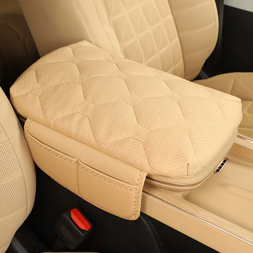 

For EXLANTIX ET EXEED STERRA ET 2024 2025 Armrest Box Height Pad Car Modification Accessories Original Color Leather Armrest Pad