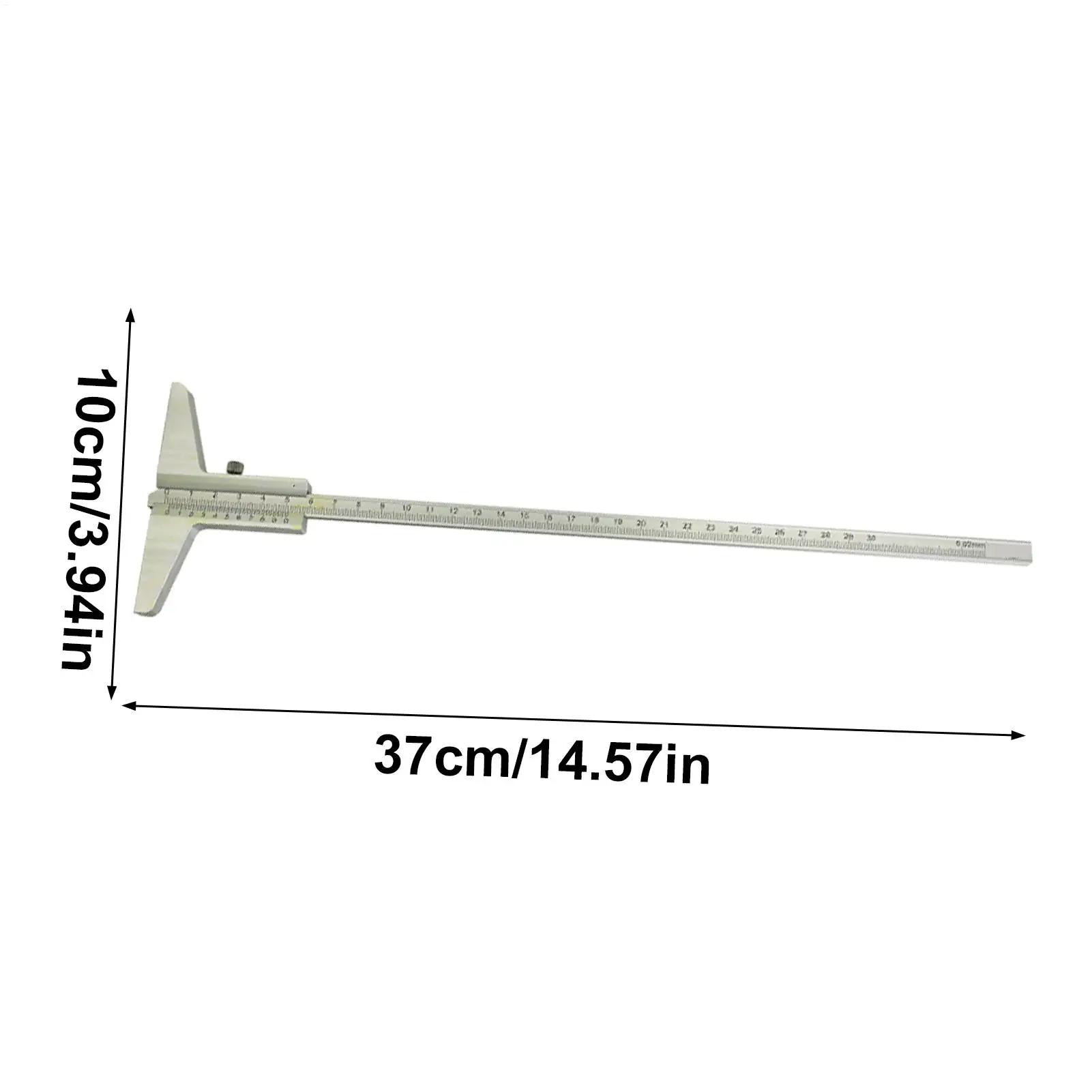 Vernier Calipers Aluminum Alloy DIY Woodworking Measurement Ruler Vernier Calipers Electronics Ruler For Hardware Molds Auto