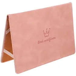 1Pc Folder Cover Certificate Birth Certificate Case Certificate Holder Birth Certificate Protector for Decor Protection Sleeve