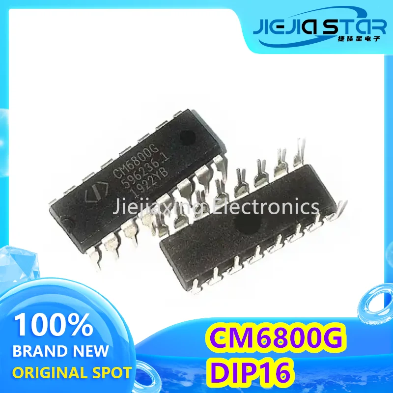 

CM6800GIP CM6800G CM6800 DIP16 LCD Power Management Chip 100% brand new and original Electronics