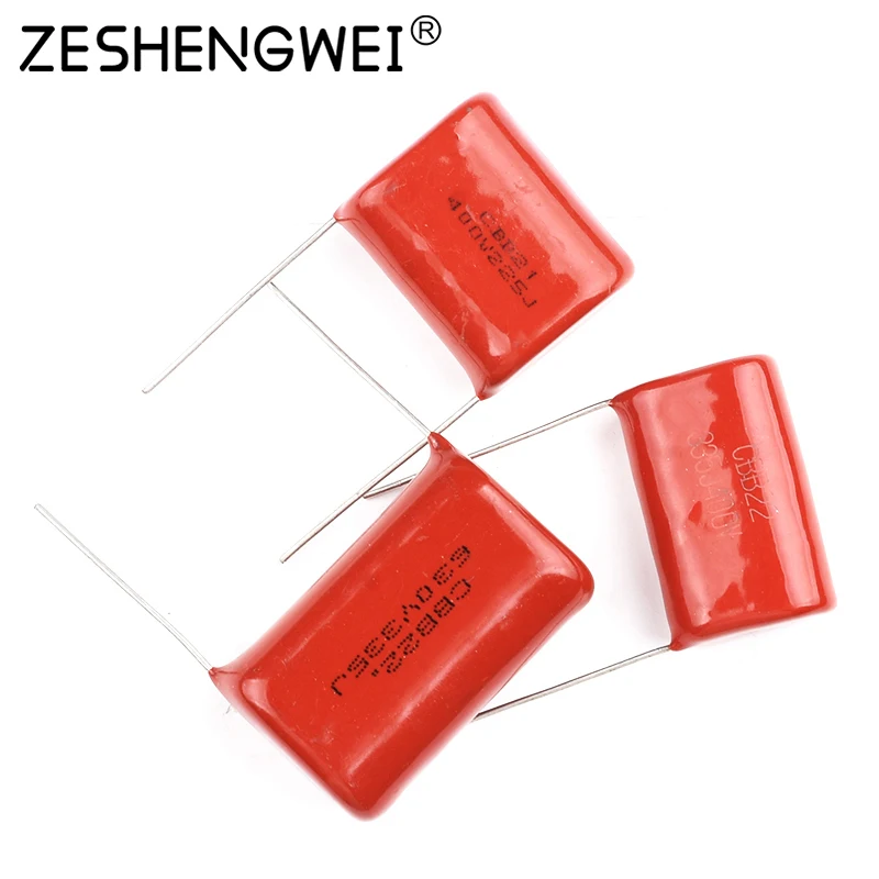 10PCS 63V 100V 250V 400V 450V 630V 2000V CBB22 Polypropylene film capacitor 101 103 104 105 125J 221 222 223 224 225 332 333 334