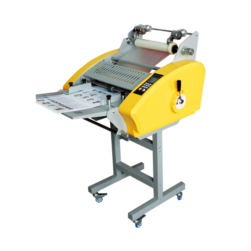 Automatic Feeding and Cutting Material Laminating Machine With Collect Tray