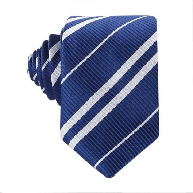 Corbata de estudiante para fanáticos de la Escuela de Magia, corbatas de cuello de Harris para hombres, accesorios de corbata de sarga informal, insignia universitaria, disfraz