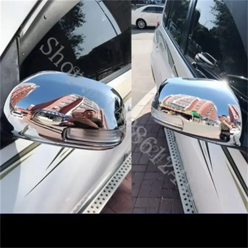 CHROME DOOR SIDE WING MIRROR CHROME COVER CAP REAR VIEW TRIM ACCESSORIES FIT FOR TOYOTA RAV4 2006 2007 2008 2009 2010 2011 2012