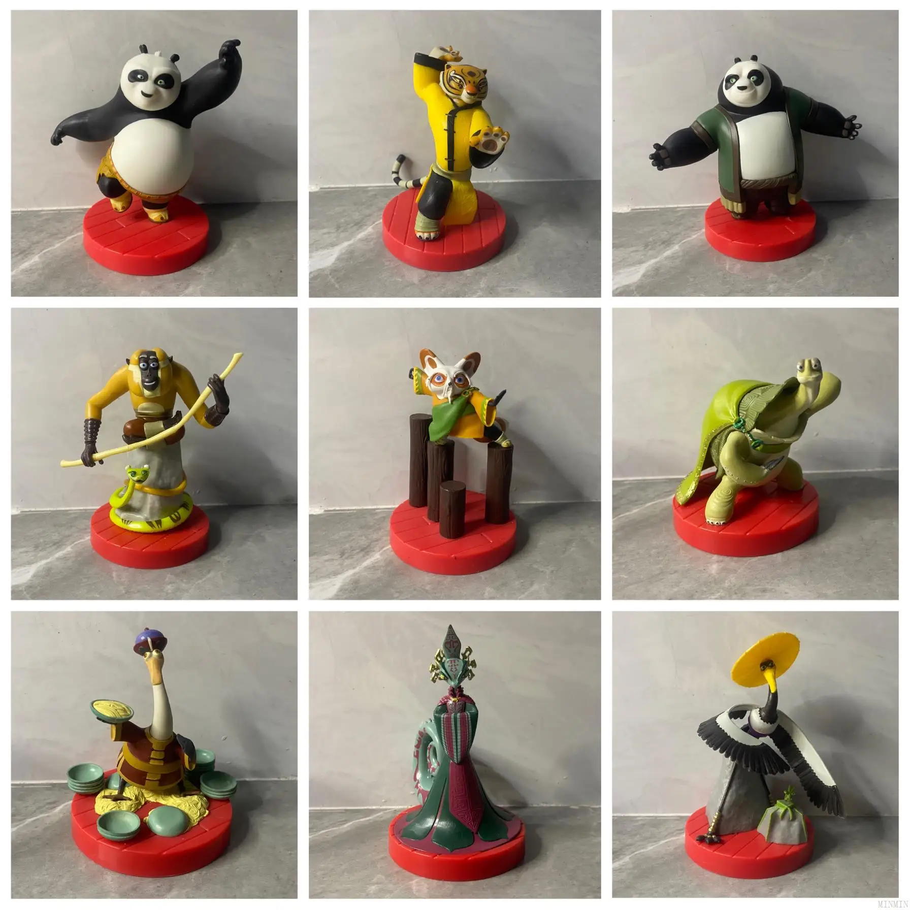Figura de acción estática coleccionable de Kung Fu Panda: Maestro Tortuga, modelo de juguete, artículo de exhibición. Panda 3...