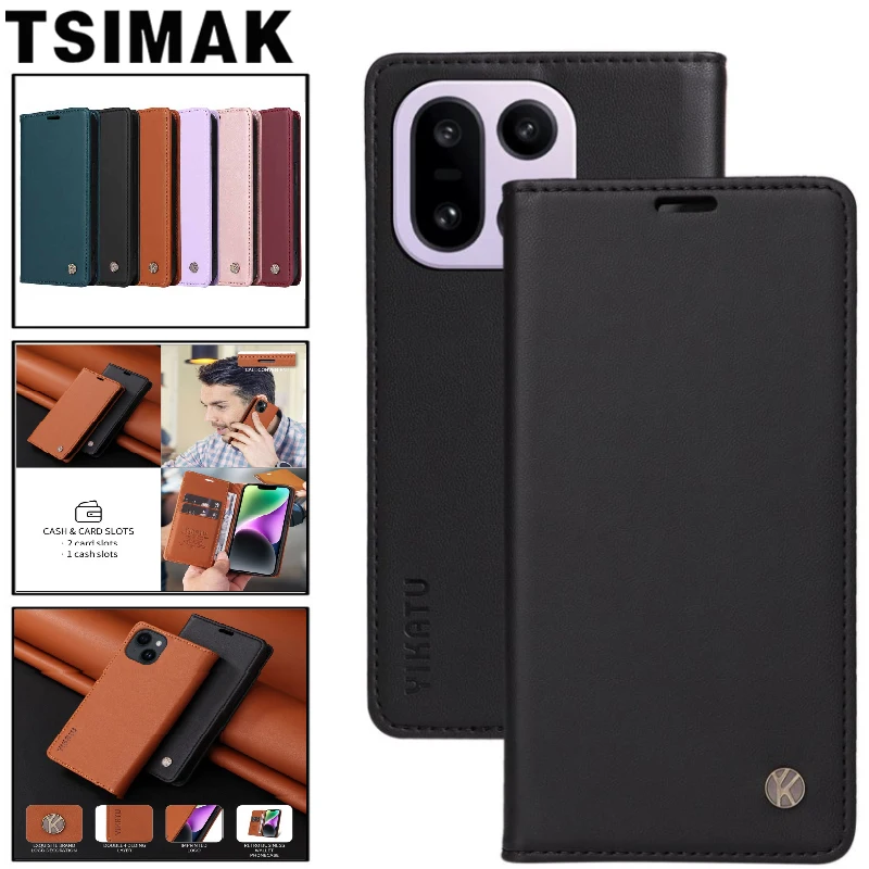 Für Oneplus 15 Fall Leder Abdeckung für Oneplus ACE 6 One plus 15 1 + 15 ACE6 5G Telefon Fall Flip Brieftasche Karte Slot Schützen Coque