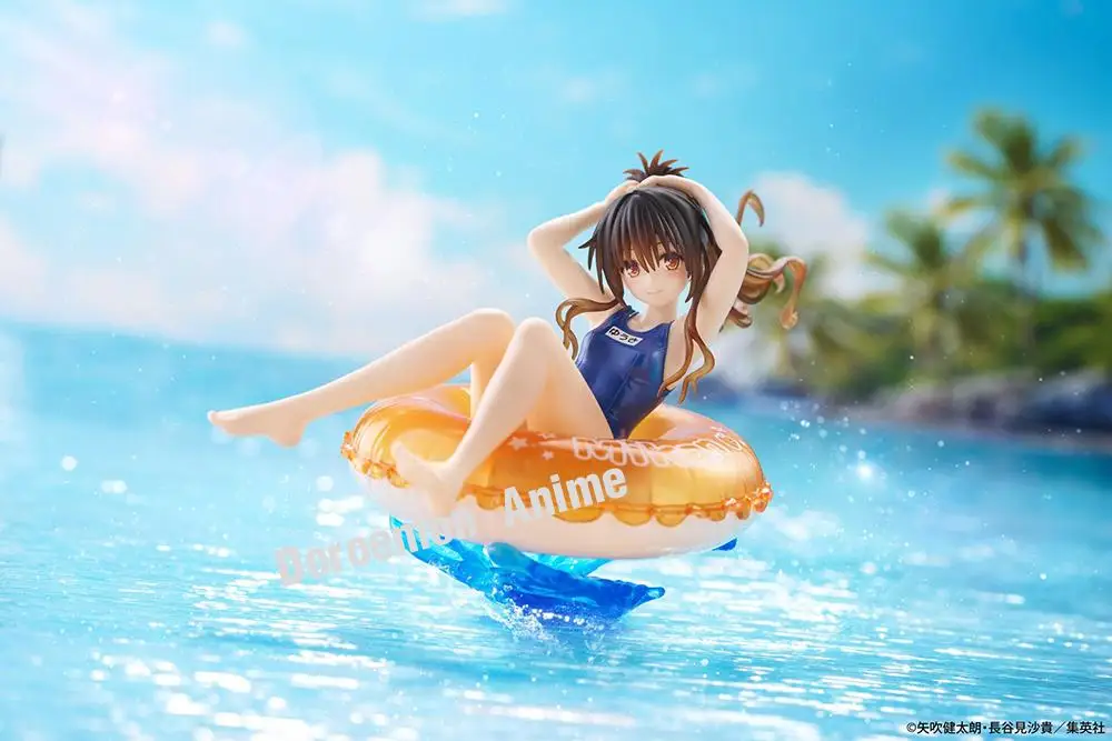 Pre-Order Original Taito Aqua Float Girls To Loveru Darkness Yuuki Mikan Kawaii Anime Loli Gilrs Beauty Figures Decoration Gifts