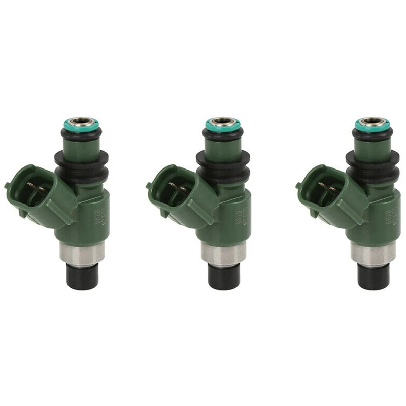 

3X New Fuel Injector 16450-HN8-A61 16450HN8A61 For Honda CRF450R Fuel Injectors 12Holes Green Color