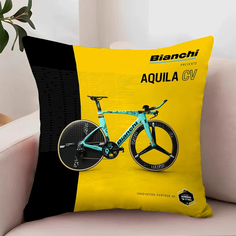 B-Bianchi Cushion Covers for Decorative Cushions Home Decor Aesthetic Room Decoration Cushion Cover 45x45 Bed Pillowcases Pillow