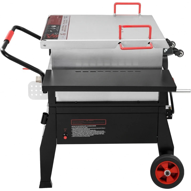 CFB1001A 90 QT Crawfish Boiler, Outdoor Single Cooker with Folding Cylinder Mounting Bracket and Stirring Paddle home.